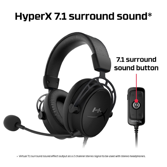 hyperx 7.1 surround sound audio